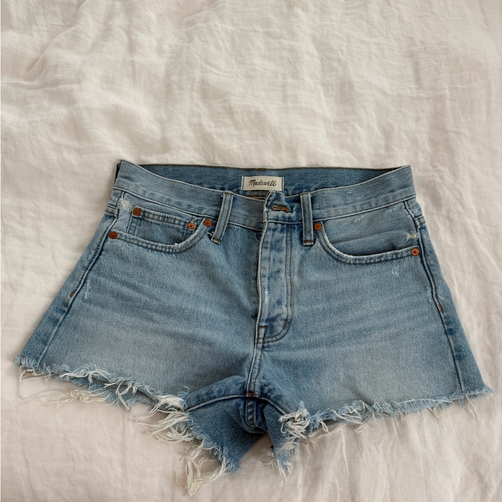 Madewell relaxed denim shorts